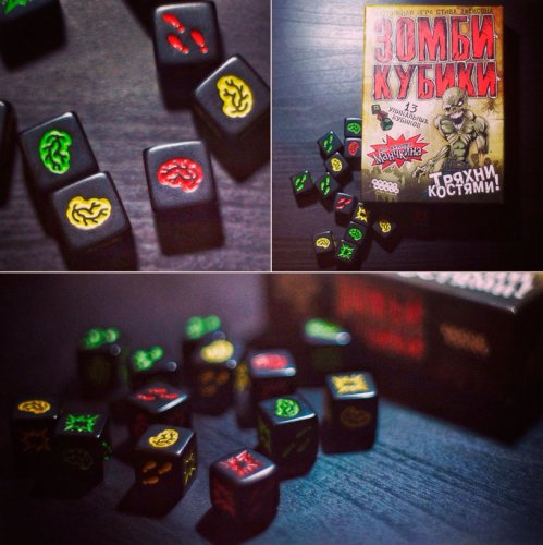 Настольная игра - Настольная игра Зомби Кубики