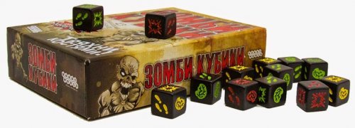 Настольная игра - Настольная игра Зомби Кубики