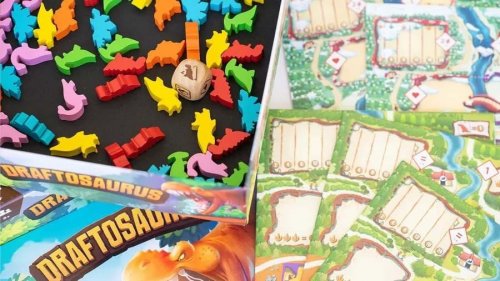 Настольная игра - Настільна гра Драфтозаври