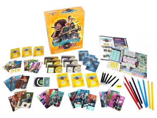 Настольная игра - Настольная игра Draft & Write Records + 2 міні-доповнення