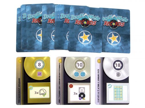 Настольная игра - Настольная игра Draft & Write Records + 2 міні-доповнення
