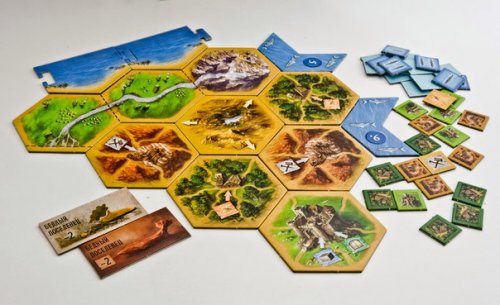 Настольная игра - Настольная игра Колонизаторы. Купцы и Варвары (Catan: Traders and Barbarians) (дополнение)