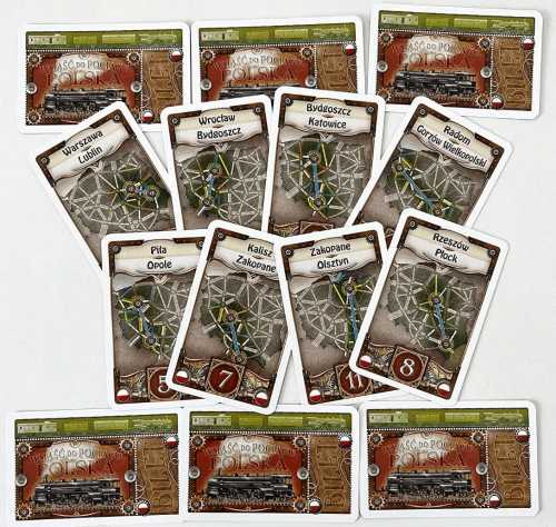 Настольная игра - Доповнення Ticket to Ride: Poland ENG
