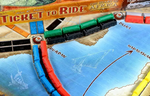 Настольная игра - Дополнение Ticket to Ride: The Heart of Africa ENG