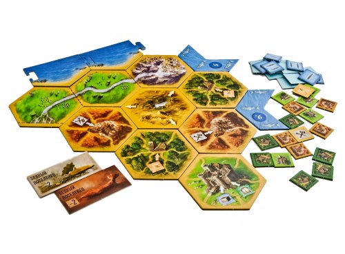 Настольная игра - Настольная игра Колонизаторы. Купцы и Варвары (Catan: Traders and Barbarians) (дополнение)