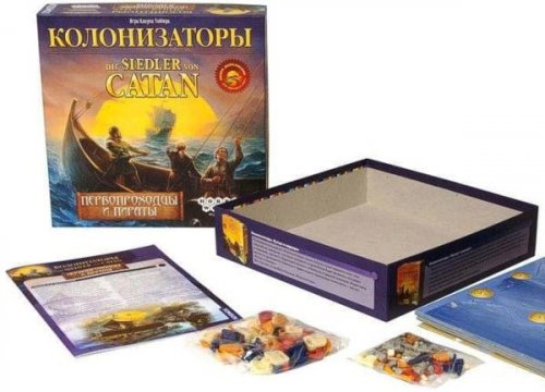 Настольная игра - Настільна гра Колонізатори. Першопрохідці і Пірати (Catan: Explorers and Pirates) доповнення