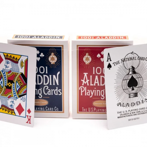 Игральные карты - Игральные карты Aladdins 1001 Playing Cards std.index (red/blue)