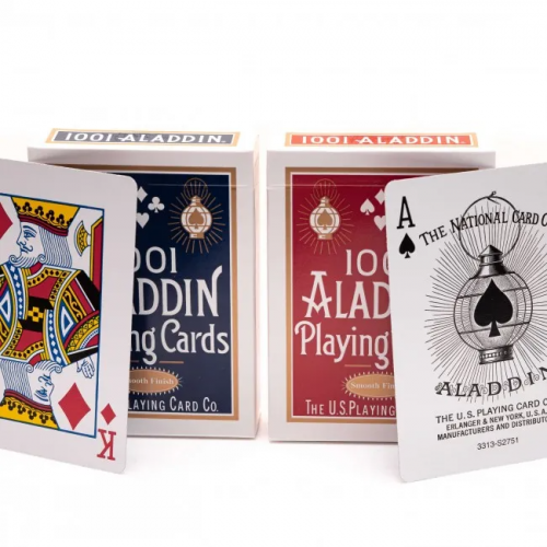 Игральные карты - Гральні карти Aladdins 1001 Playing Cards std.index (red/blue)