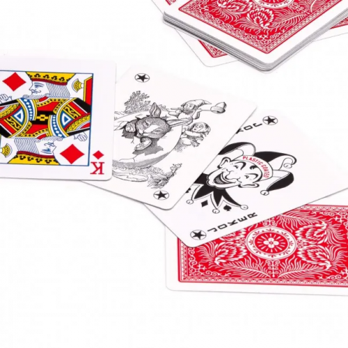 Игральные карты - Игральные карты Aladdins 1001 Playing Cards std.index (red/blue)