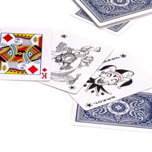 Игральные карты - Гральні карти Aladdins 1001 Playing Cards std.index (red/blue)