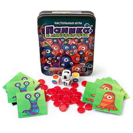Настольная игра - Настільна гра Паніка в Лабораторії (Panic Lab)