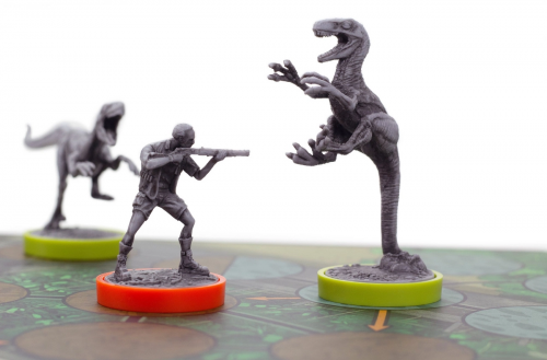 Настольная игра - Настольная игра Unmatched: Jurassic Park – InGen vs Raptors ENG