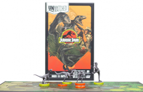 Настольная игра - Настольная игра Unmatched: Jurassic Park – InGen vs Raptors ENG