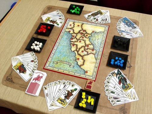 Настольная игра - Настільна гра Кондотьер (Condottiere)
