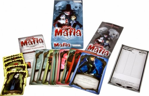 Настольная игра - Настольная игра Мафия. Кровная месть (карточная игра) (Vampire Mafia)