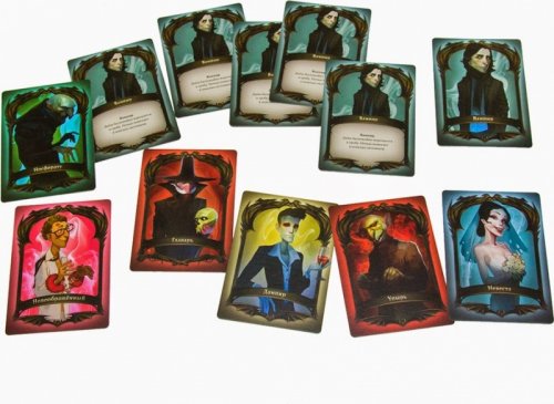 Настольная игра - Настольная игра Мафия. Кровная месть (карточная игра) (Vampire Mafia)