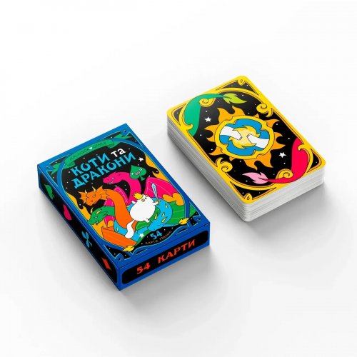 Игральные карты - Игральные карты Коты и Драконы