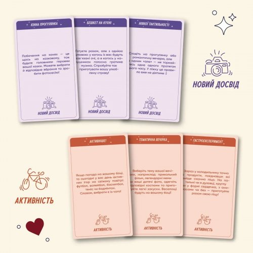 Настольная игра - Настольная игра для влюбленных. 100 невероятных свиданий