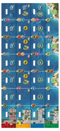 Настольная игра - Дополнение 7 Wonders 2nd ed: Armada + QRcode на українські правила