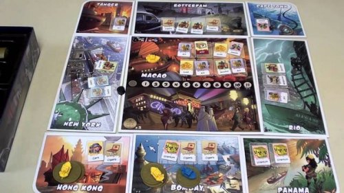 Настольная игра - Настольная игра Cargo Noir (Контрабандисты)
