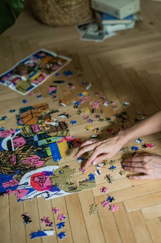 Настольная игра - Пазл «POWERFUL / МОГУТНІСТЬ» 500 елементів