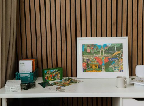 Настольная игра - Пазл «KHARKIV» 500 елементів