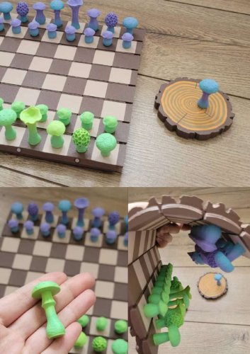 Настольная игра - Грибні шахи