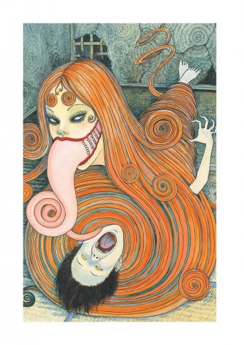 Комиксы/Книги - Артбук Химерні візії. Збірка ілюстрацій Джюнджі Іто