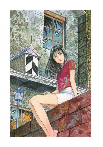 Комиксы/Книги - Артбук Химерні візії. Збірка ілюстрацій Джюнджі Іто