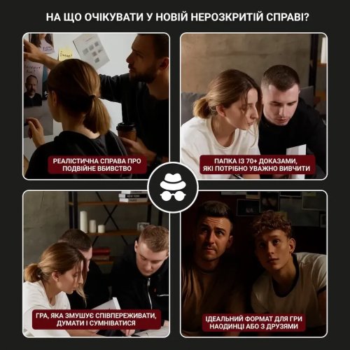 Настольная игра - Настольная игра Нераскрытые дела #3