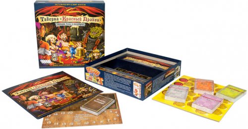 Настольная игра - Настольная игра Таверна Красный Дракон: Дварф, Бард и медовуха (The Red Dragon Inn 2)