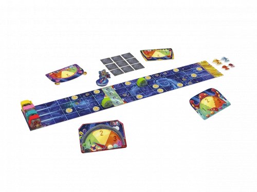 Настольная игра - Настольная игра Космические гонки ENG  + украинские правила