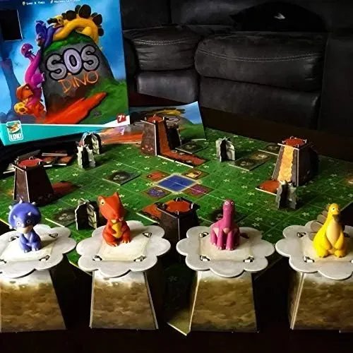 Настольная игра - Настільна гра SOS Діно ENG + українські правила
