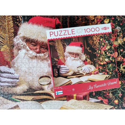 Аксессуары - Пазл Санта вдома 1000 