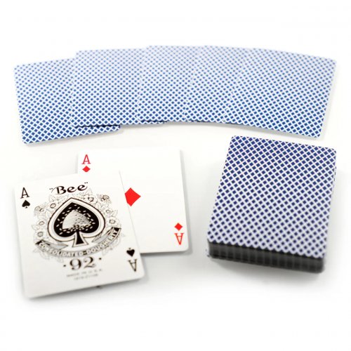 Игральные карты - Гральні Карти Bee std index red/blue