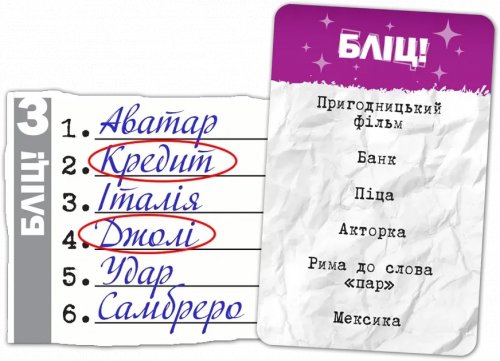 Предзаказы - Настільна гра Влучні слова