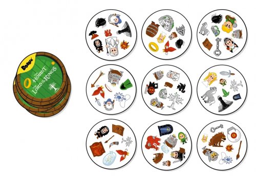 Настольная игра - Настольная игра Доббль Властелин Колец и Хоббит