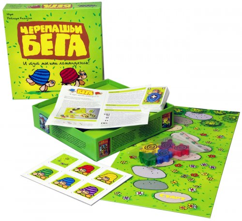 Настольная игра - Настольная игра Черепашьи бега