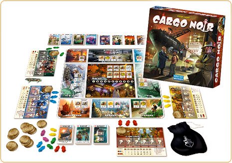 Настольная игра - Настольная игра Cargo Noir (Контрабандисты)