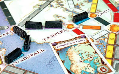 Настольная игра - Настольная игра Билет на поезд: Северные Страны (Ticket to Ride: Nordic Countries) RUS