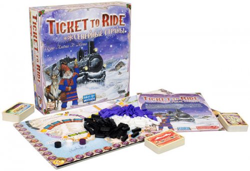 Настольная игра - Настольная игра Билет на поезд: Северные Страны (Ticket to Ride: Nordic Countries) RUS