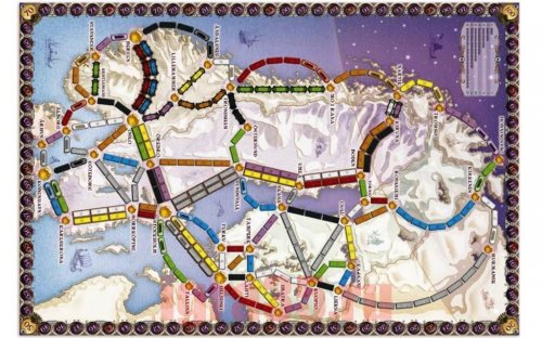 Настольная игра - Настольная игра Билет на поезд: Северные Страны (Ticket to Ride: Nordic Countries) RUS