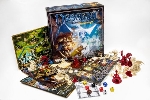 Настольная игра - Настільна гра Descent. Мандри у Темряві