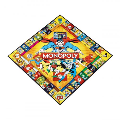 Настольная игра - Настільна гра Monopoly DC Comics Retro (Монополія DC Comics)