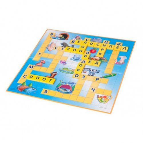 Настольная игра - Настільна гра Scrabble Junior (Скрабл для Дітей)
