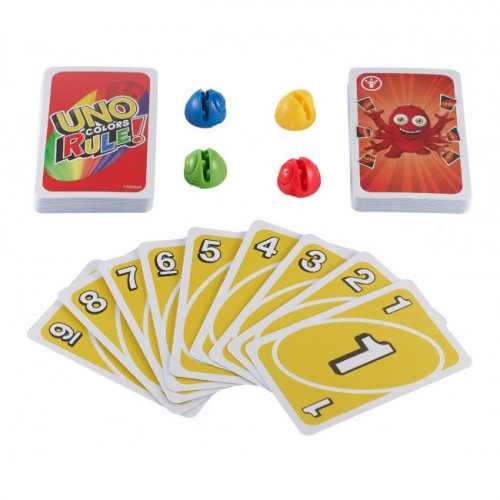 Настольная игра - Настольная игра UNO Colors Rules