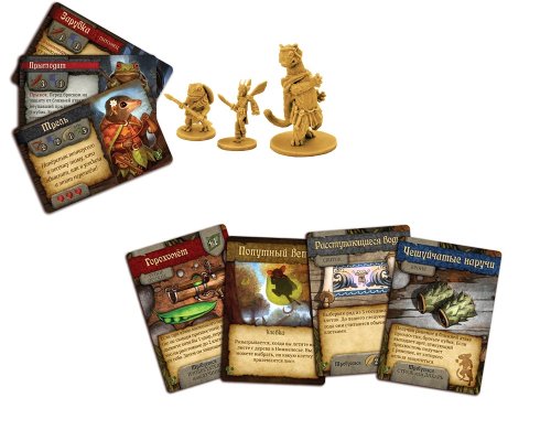 Настольная игра - Настільна гра Про мишей і таємниці: Том 3 Казки Ніжелесья (Mice and Mystics: Downwood Tales) Доповнення