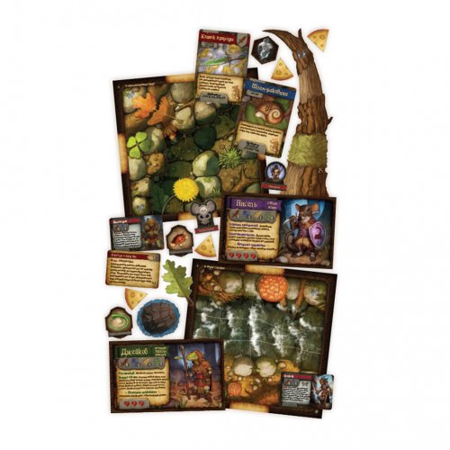 Настольная игра - Настільна гра Про мишей і таємниці: Том 3 Казки Ніжелесья (Mice and Mystics: Downwood Tales) Доповнення