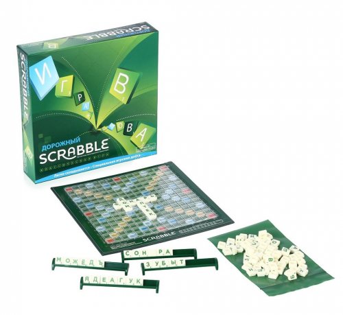 Настольная игра - Настольная игра Scrabble Travel (Скрабл Дорожная Версия)