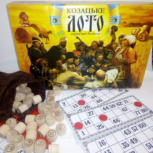Настольная игра - Настольная игра Козацьке Лото (Казацкое Лото)